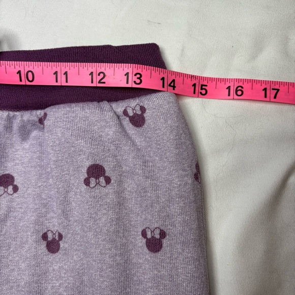 Disney Minnie Mouse Pajama Joggers Purple Size XS - Picture 4 of 6